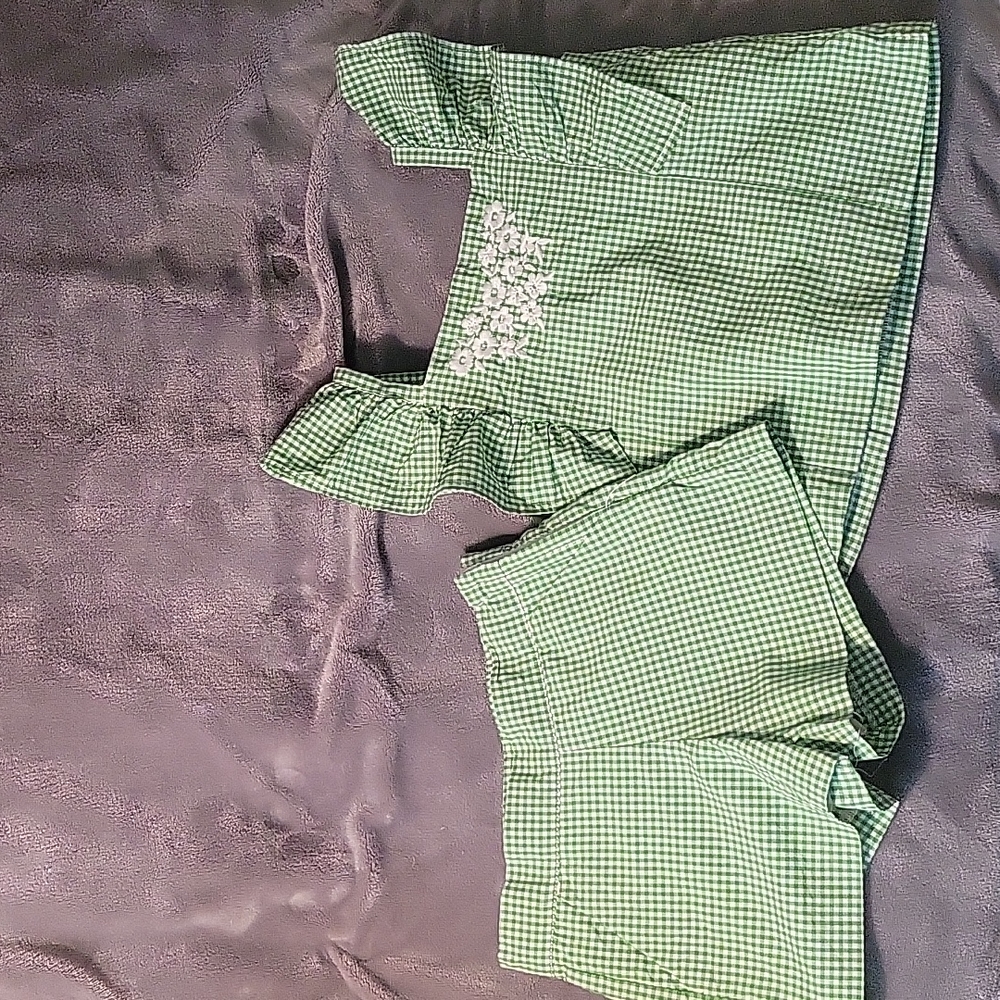 Janie & Jack Gingham Set